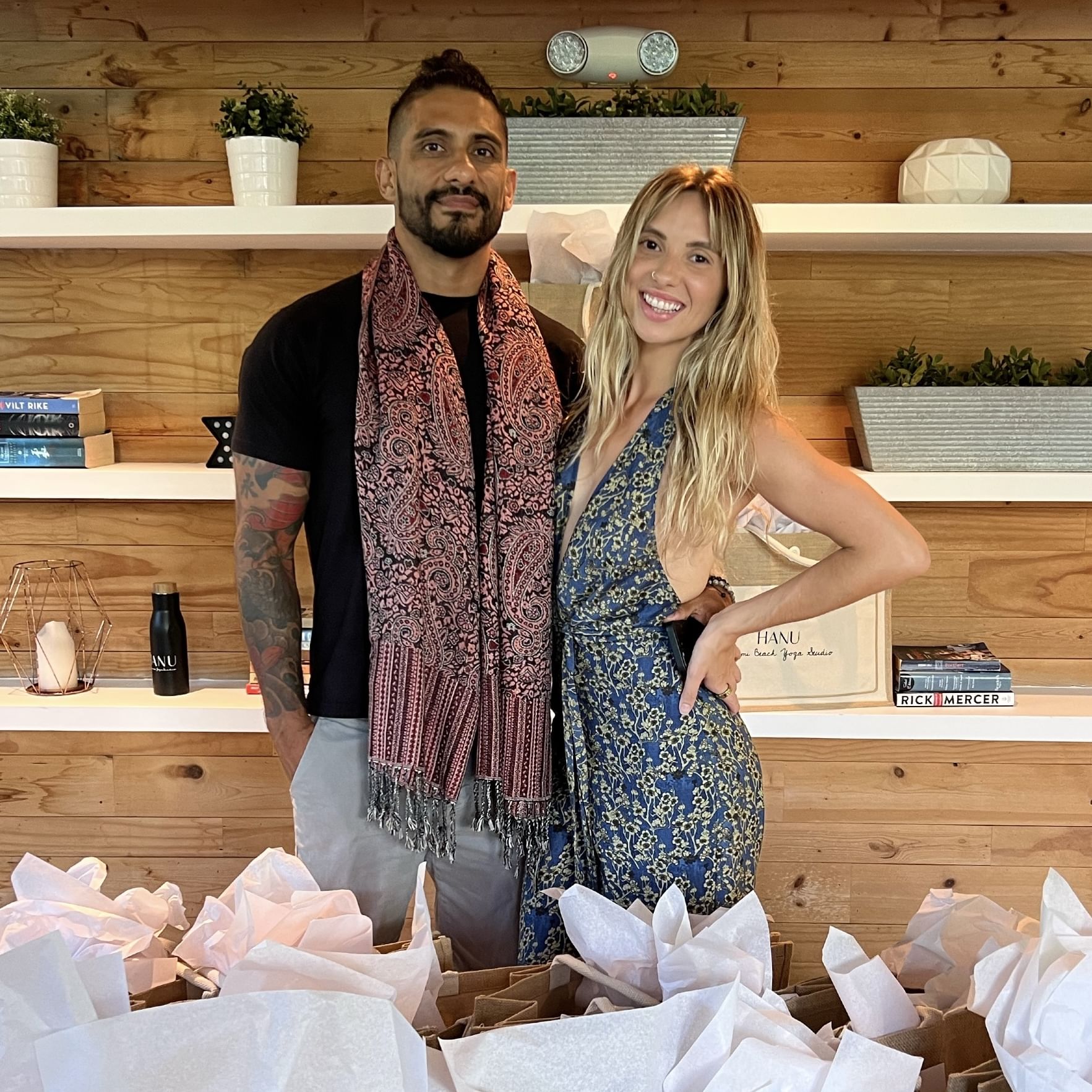 Kata Bilanchone and Danny Silva